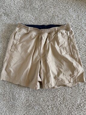 Birddogs Tan Hybrid Shorts Large